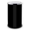 vnitrni odpadkovy kos 18 l s vykyvnym vikem lakovany cerny 12987