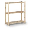 dreveny latkovy regal 900 x 750 x 300 mm 3 police 9061