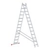 hlinikovy dvoudilny vysuvny zebrik venbos hobby 2x13 pricek 6 18 m 14487