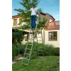 Hliníkový dvoudílný výsuvný žebřík VENBOS HOBBY, 2x13 příček, 6,18 m