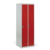 kovova satni skrinka economic 2 oddily 1800 x 600 x 500 mm demont otocny zamek cervene dvere 58403