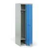 kovova satni skrinka economic 2 oddily 1800 x 600 x 500 mm demont cylindricky zamek modre dvere 58382
