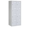 satni skrinka s2 s uloznymi boxy 8 boxu 1820 x 760 x 500 mm demont cylindricky zamek sede dvere 4149