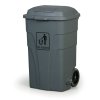 plastovy odpadkovy kos na koleckach 120 l sedy 1083