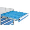 pojizdny dilensky vozik na naradi k pracovnim stolum do dilny wl bl 5 zasuvek 565 x 580 x 670 mm 22903