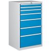 dilenska zasuvkova skrin na naradi wl bl 7 zasuvek 723 x 580 x 1200 mm 23127