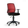 kancelarska zidle ekonomy cervena 113701