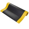 protiunavova rohoz s diamantovym vzorem pvc 90 x 150 cm cerna zluta 116253