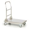 nerezovy plosinovy vozik se sklopnym madlem 720x410 mm 1106