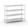 nerezovy policovy regal 1550 x 1800 x 600 mm 4 police 14302