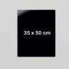 sklenena magneticka tabule na zed cerna 500 x 350 mm 15729