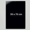 sklenena magneticka tabule na zed cerna 700 x 500 mm 15730