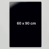 sklenena magneticka tabule na zed cerna 600 x 900 mm 15731