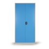 dilenska policova skrin na naradi 4 police seda modra 1850x900x400 mm 112192