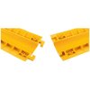 Ochrana kabelů spojovatelná, délka 1 m, šířka 133 mm, 1 otvor 39x13 mm