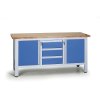 pracovni stul do dilny expert 3 zasuvky 2 skrinky 1690 x 600 x 860 900 mm 8246