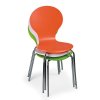 Dřevěná jídelní židle LIME GREEN, 4 ks