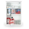 kovova lekarnicka na zed se sklem 45 x 30 x 12 cm s naplni din 13157 41805