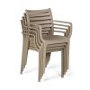 plastova bistro zidle slender bezova 14039