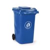 plastova popelnice na trideny odpad 240 litru modra 16342