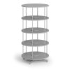 otocny regal na sanony 4 patra sedy 124963