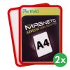 magneticka kapsa a4 2ks cervena 116093