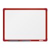 bila magneticka popisovaci tabule boardok 600 x 450 mm cerveny ram 14820