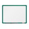 bila magneticka popisovaci tabule boardok 600 x 450 mm zeleny ram 14821