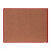 korkova nastenka boardok v hlinikovem ramu 1200 x 900 mm cerveny ram 14860