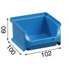 plastove boxy plus 1 102 x 100 x 60 mm modre 30 ks 1560