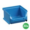 plastove boxy plus 1 102 x 100 x 60 mm modre 30 ks 115218