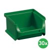 plastove boxy plus 1 102 x 100 x 60 mm zelene 30 ks 115222