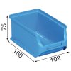 plastove boxy plus 2 102 x 160 x 75 mm modre 24 ks 115177