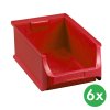 plastove boxy plus 5 310 x 500 x 200 mm cervene 6 ks 115243