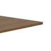 Jednací kancelářský stůl WIDE, 220x80 cm, ořech