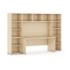 sestavy knihoven integro se stolem nizsi 2950 x 700 400 x 1923 mm briza 15394