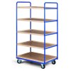 policovy vozik 5 polic s hranou nosnost 400 kg 37979
