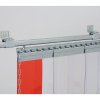 Sada lamelových clon s posuvným zavěšením, 100% překrytí, lamela 300x3 mm, cena za m2