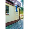 Hliníkový jednodílný opěrný žebřík VENBOS HOBBY, 14 příček, 3,9 m