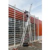 Hliníkový trojdílný výsuvný žebřík VENBOS PROFI, 3x14 příček, 9 m