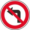 Dopravní značka – Zákaz odbočování vlevo