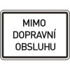 dopravni znacka mimo dopravni obsluhu 17091