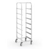 nerezovy prepravni vozik na kose do mycky 7 patra 1700 x 505 x 550 mm 16627