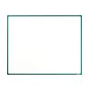 bila magneticka popisovaci tabule s keramickym povrchem boardok 1500 x 1200 mm zeleny ram 16435