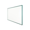 bila magneticka popisovaci tabule s keramickym povrchem boardok 1800 x 1200 mm zeleny ram 16442