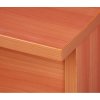 rohovy kancelarsky psaci stul mirelli 140x120 cm pravy bila dub sonoma 46903