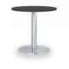 konferencni stolek zeus ii prumer 60 cm chromovana podnoz grafit 104842