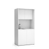 kuchynka nika se drezem a baterii 1000 x 600 x 2000 mm bila leve 16914