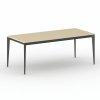 jednaci kancelarsky stul primo action 200x90 cm cerna podnoz briza 104170