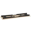 konferencni stul fast ready 120x60 cm cerna podnoz dub prirodni 126148